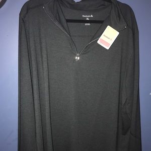 Men’s Reebok half zip active wear sweater